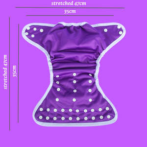 <span class=keywords><strong>Couche</strong></span> <span class=keywords><strong>lavable</strong></span> <span class=keywords><strong>en</strong></span> coton doux et respirant pour bébé, avec bordure blanche, douce pour la peau, très confortable, best-seller - Product Image 2