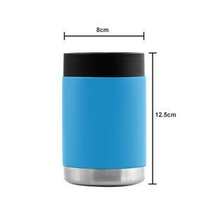 Refroidisseur de canettes de bière en acier inoxydable à double paroi isolé sous vide 4 en 1, seau à glace, refroidisseur à vin 12 oz, refroidisseur de boissons - Product Image 3