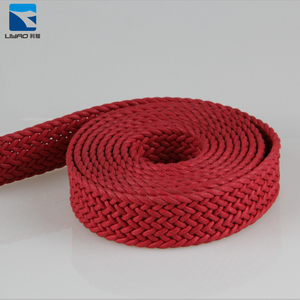 Recubierto de PVC de 10mm de espesor de amor color de rosa jacquard correas de nylon 100 yardas/lote - Product Image 1