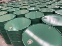 Fût en acier inoxydable à tête ouverte vide de 25 litres, 200 litres, 55 gallons, prix d'usine chinois, avec couvercle