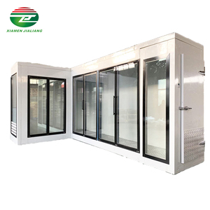 業務用ディスプレイ冷凍庫<span class=keywords><strong>4</strong></span>ガラスドアステンレス製 - Product Image 5