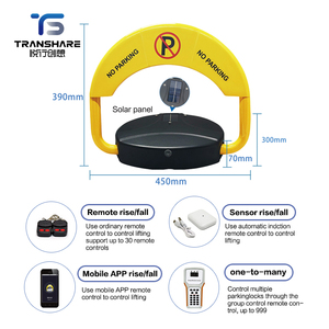 Venta al por mayor de control personalizado, bloqueo de espacio de estacionamiento reservado, bloqueo de estacionamiento <span class=keywords><strong>solar</strong></span> automático, <span class=keywords><strong>bloqueador</strong></span> automático antirrobo a prueba de presión - Product Image 2