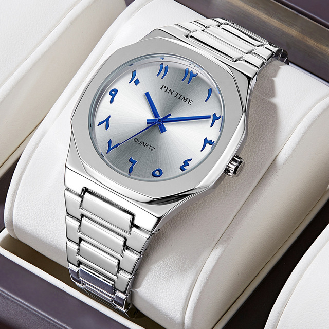OEM Private Label Brand Fashion Waterproof Custom Arabic Dial Casual Ultra Thin Fashion Wrist Luxury Mens Quartz Watch Orologi