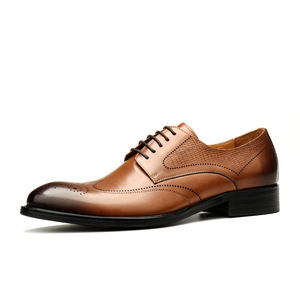 Chaussures pour hommes en cuir de luxe de haute qualité 2026, adaptées aux gentlemen italiens pour les occasions formelles, les affaires et les mariages - Product Image 5