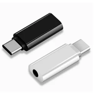 אוזניות שקע OTG סוג USB C כדי 3.5mm אודיו מתאם עבור טלפון נייד ללא 3.5mm אודיו ג 'ק