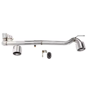 Kit de Carrocería de Gama Media MP para BMW E90 E92 318i 320i 325i <span class=keywords><strong>330</strong></span>, 2006-2016, Acero Inoxidable 304, Fibra de Carbono, Tubos de Escape Dobles SYPES - Product Image 3