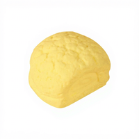 Jouet anti-stress à presser en PU, modèle de pain soufflé alimentaire simulé, gâteau moelleux et liquide, QH-06, pour tous les âges