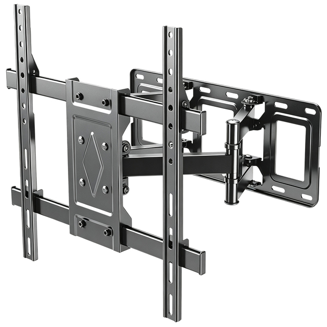 Full Motion Swivel TV Wall Mount 32''-65'' LED LCD 4K Steel Monitor Arm Bracket with CE Certification