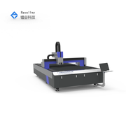 Machine de découpe laser à fibre de type portique Ravalley 3015 3000W - Contrôle CNC avec fonction automatique pour le traitement des tôles métalliques