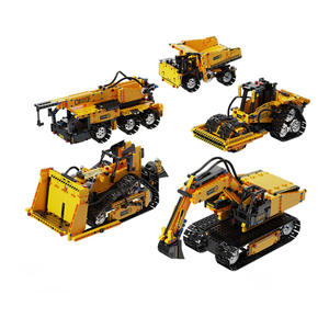 T2012 Vehículo de Ingeniería Programable de Cinco Funciones, 400-800 Piezas, Juguete Educativo para Adolescentes de 7 a 14 Años - Product Image 1