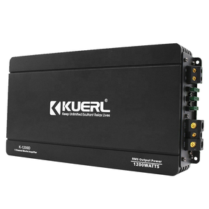 Amplificador de Audio para Auto Digital de 1 Canal, Clase D, Alta Potencia, Precio Competitivo de Fábrica Guangzhou Kuerl - Product Image 1