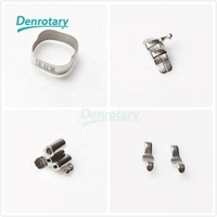 Tubes Buccaux Orthodontiques Dentaires pour Blanchiment des Dents, Matériaux MIM Roth 0.022 Non-Convertible, Collables, pour Orthodontie et Odontologie
