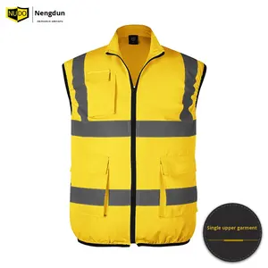 <span class=keywords><strong>Gilet</strong></span> Estivo Casual da <span class=keywords><strong>Uomo</strong></span> <span class=keywords><strong>con</strong></span> Ventilatore Integrato, Anti-Pilling, 100% Poliestere Lavorato a Maglia 180g, Abbigliamento Esterno - Product Image 6