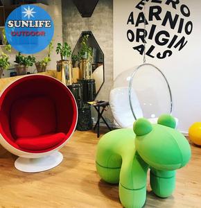 Kursi Anjing SUNLIFE dari Bahan Fiberglass dan Kain, Model Pony, Kursi Anjing Magis dengan Berbagai Warna - Product Image 2