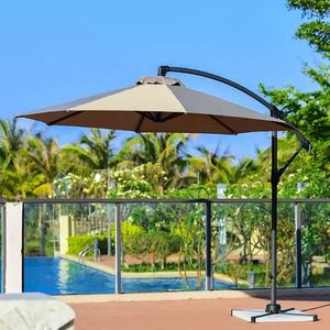 Chaise de plage 2023 avec un excellent <span class=keywords><strong>prix</strong></span>, mobilier de qualité supérieure, grande table de patio, parasol de jardin, parasol de jardin en forme de banane - Product Image 1