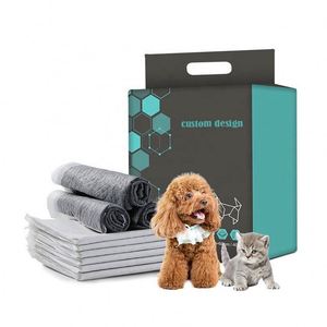 Tapis pour chiot en fibre de charbon de bambou à séchage rapide, inodore, super absorbant, anti-fuite, tapis pour chien en charbon de bambou durable - Product Image 1