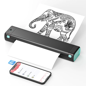 Impresora de <span class=keywords><strong>Tatuajes</strong></span> Mini al por Mayor e Impresora Térmica Portátil A4, Impresora Móvil Inalámbrica Phomemo M08F A4 - Product Image 1