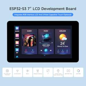 Aismartlink für Waves hare ESP32-S3 7-Zoll-Display-Entwicklungsplatine, 800*480, 32-Bit-LX7-Dual-Core-Prozessor - Product Image 6