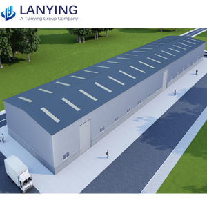 Snelle bouw metalen gebouwen geprefabriceerde stalen constructie voor stalen werkplaatsen en magazijnen - Product Image 2