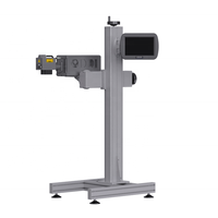 2023 intégré Portable 20W 30W Fiber Flying Laser Marquage Gravure Prix de la machine d'impression pour imprimante en ligne de canette de bière
