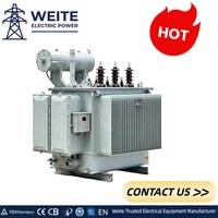 Transformateur de puissance immergé dans l'huile 35 kV triphasé 50/60 Hz, 6,6 kV vers 400 V, 10 kV, 11 kV, 50 kVA, 200 kVA pour distributeurs d'énergie