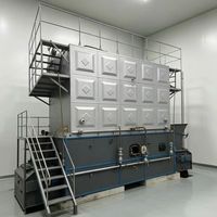 Chaudière à vapeur à biomasse SZL 6-30 T/H |   Grille à chaînes à double tambour pour tubes à eau |   Assemblé en usine |   ASME |   DONGTURBO
