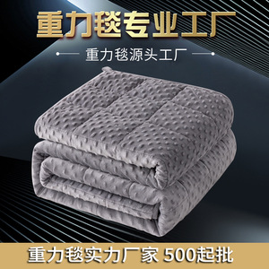 ผ้าห่มถ่วงน้ำหนัก Gravity Textile ขนาด 180 ซม. x 200-220 ซม. น้ำหนัก 1.4 กก.-20.5 กก. เพื่อการนอนหลับที่สบาย - Product Image 5