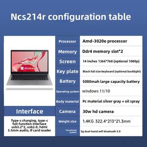 <span class=keywords><strong>Portátiles</strong></span> Económicos de Alta Configuración con Windows 11/10, 8 GB de RAM, 128 GB/256 GB/512 GB SSD, Doble Núcleo, Inalámbricos, en Inglés - Product Image 6