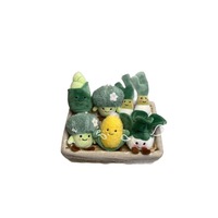 Porte-clés en peluche, figurines de légumes et d'aliments, jouets en forme de fruits, poupées de confort, cadeaux