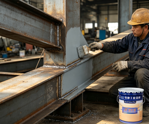Inorganic Silicone High Temperature Resistant <strong>Primer</strong> 400&deg;<strong>C</strong> Industrial Heat Proof Anti Rust Coating for Steel Protection 20kg - Product Image 3
