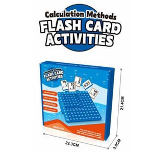 Cartes flash de mathématiques avec tableau de <span class=keywords><strong>multiplication</strong></span>, <span class=keywords><strong>addition</strong></span>, soustraction, division, jouet éducatif pour enfants - Product Image 2