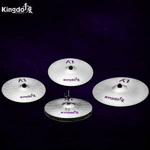 <span class=keywords><strong>Kingdo</strong></span> buen precio 5 piezas de aleación de tambor platillos conjunto - Product Image 1
