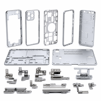 Collection de composants électroniques de précision JXD Machining : Châssis de smartphone en aluminium usiné CNC de haute technologie et charnières d'ordinateur portable