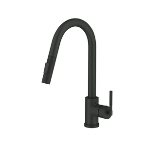 Grifo extraíble para fregadero de cocina, <span class=keywords><strong>llave</strong></span> de resorte extraíble, color dorado y negro Torneira Gourmet - Product Image 3