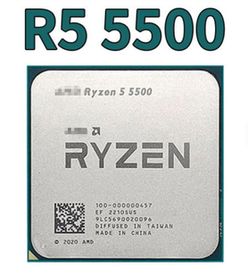 Nuevo modelo Ryzen 5 5500, procesador de 6 núcleos a 3.6GHz, 12 hilos, CPU de escritorio, zócalo AM4, procesador con 16MB de caché L3. - Product Image 1