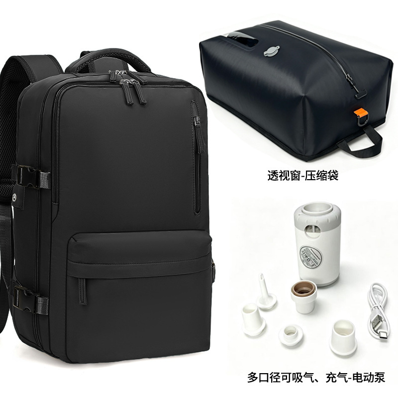 Noir avec pompe à air automatique