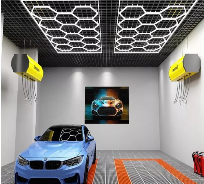 KELE Hexagonal LED Working Lights with 10-Year Warranty Made in Hebei for Car Garage/Workshop for Replace/Repair
