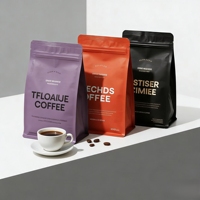 Pochette à fond carré personnalisée CM de 1L, 2L, 3L, 5L avec valve, pour emballage de jus et boissons, avec distributeur, sac à café de 1,5 gallon