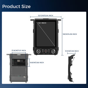 Estéreo para Auto Podofo de 12.1 Pulgadas para Ford F-150 2013 2014, CarPlay y Android Auto Inalámbricos, 4+64G, 8 Núcleos, DSP, 4G LTE, Compatible con Sistema BOSE OEM - Product Image 5
