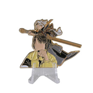 Spilla Distintivo Personalizzata in Metallo, Ferro, Lega di Zinco, con Logo Fustellato, Smalto Morbido o Duro, Prodotta dal Produttore - Product Image 3