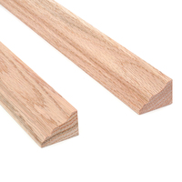 Kusen Pintu Kayu Ek Merah Amerika Utara Solid Langsung dari Pabrik, Architrave, Bingkai Pintu Interior, Ukuran Kustom, Profil, OEM, ODM