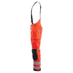 BLAKLADER - 186719775599C46 Pantalones de concha de alta visibilidad Rojo hi-vis/negro-EAN 7330509914397 ROPA DE TRABAJO DE LA HI-VIS - Product Image 3