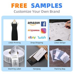 Biểu Tượng Tùy Chỉnh Nhà Bếp Tạp Dề Nhà Hàng Thanh Đồng Phục Oilproof Waterpoof Polyester Không Tay Nấu Ăn Và Làm Sạch Tạp Dề Với Túi - Product Image 6