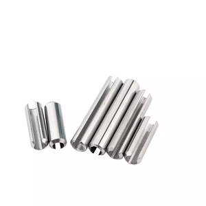 สลักพินสปริงทรงกระบอกแบบม้วน ทำจากเหล็กกล้าไร้สนิม DIN 7344 สำหรับงานหนัก - Product Image 1