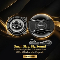 Speaker Mobil Koaksial 2 Arah 4 Inci 300W Sistem Audio Pengganti OEM