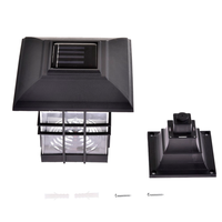 Lampes solaires LED étanches IP65 pour portail, éclairage paysager de jardin, lampes de poteau à lumière chaude