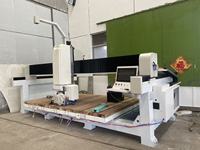 Máquina de Corte de Granito y Mármol de 4 Ejes, Router CNC, Cortadora de Piedra, Motor, Bomba, Rodamiento, Caja de Cambios ZEUS 4+2