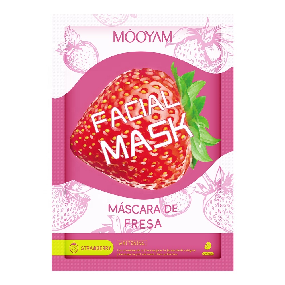 Masque à la fraise
