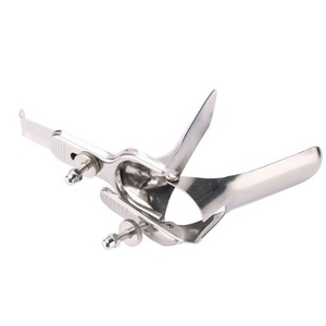 Dilatador Vaginal y <span class=keywords><strong>Anal</strong></span>, Espéculo de Acero Inoxidable Tipo Pico de Pato, Juguetes Sexuales para Partes Íntimas Femeninas, Enema, Tapón <span class=keywords><strong>Anal</strong></span> - Product Image 1