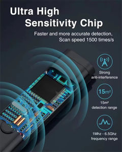 Détecteur de caméra espion sans fil WT16, le plus récent, avec suivi GPS, dispositif d'écoute et d'enregistrement, balayeur de signaux pour voyages, hôtels et voitures - Product Image 2